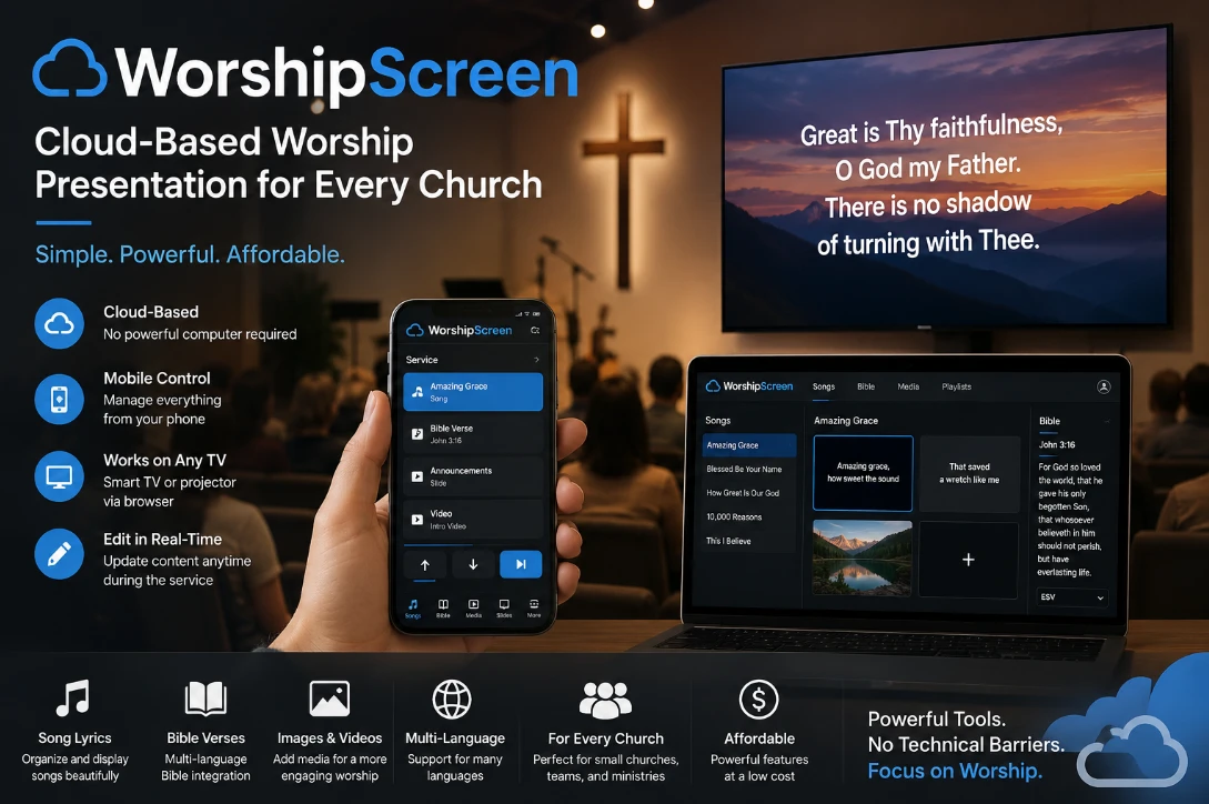 Church Presentation Technology Without Limits