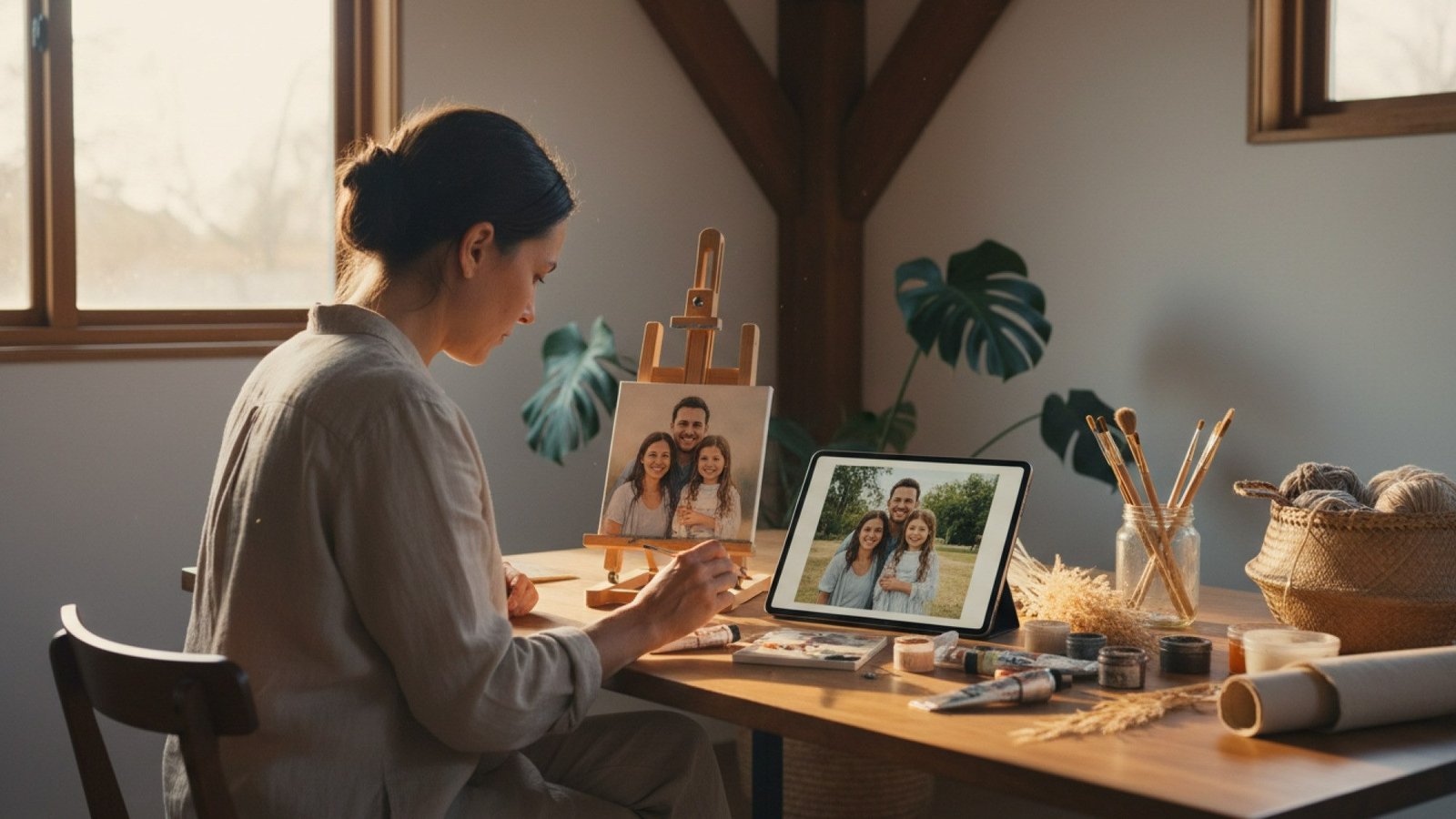 From Digital Photos to Physical Art